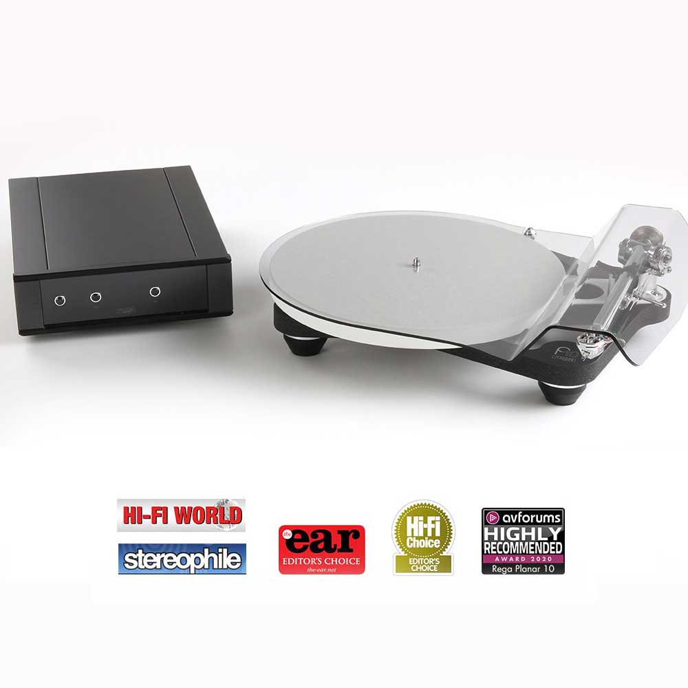 Rega Planar 10 turntable and P10 PSU